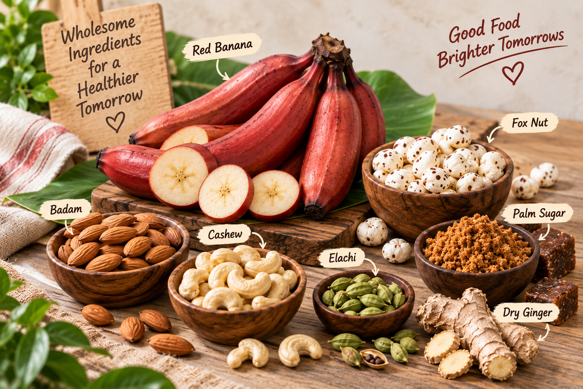 red banana malt (200 gms)